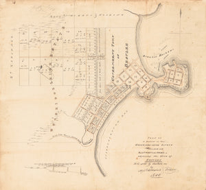 Plan of a Portion of the Goodridge-Leigh Estate Divided into Allotments and Farms Adjoining the Town of Broulee