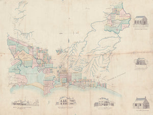 Map of the Illawarra from Lake Illawarra to Bulli.