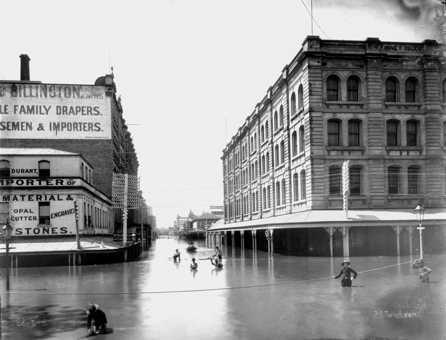 Brisbane flood of 1893: Edward St