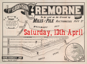 1st Subdivision, Cremorne, 1888