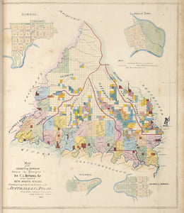 Map of the County of Durham