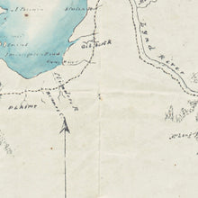 Load image into Gallery viewer, Map of Overland Expedition to Port Essington, by Ludwig Leichhardt