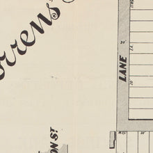 Load image into Gallery viewer, Balmain - The National Subdivision - Grand Business Sites, 1889