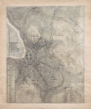 Load image into Gallery viewer, Arsenal Town (Tuggeranong), or Industrial Town Project Federal Territory Australia, Walter Burley Griffin, 1917