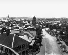 Load image into Gallery viewer, Aerial photo of Wickham Terrace, circa 1896