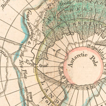 Load image into Gallery viewer, Chart of the Antartctic Polar Circle with the Countries Adjoining, 1760