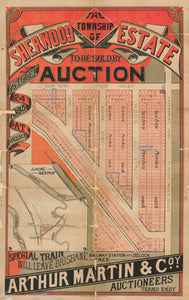 Plan of the Township of Sherwood Estate