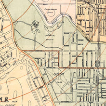 Load image into Gallery viewer, Sands &amp; McDougall&#39;s New Tramway Map of Melbourne and Suburbs