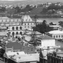 Load image into Gallery viewer, Aerial View South Down George Street, circa 1890