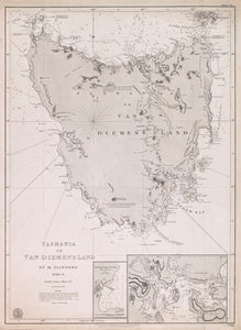 Tasmania or Van Diemens Land, by M. Flinders, 1798-9. South coast, Sheet VI