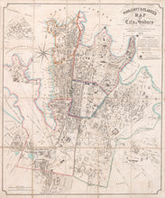 Load image into Gallery viewer, Woolcott &amp; Clarke&#39;s Map of the City of Sydney