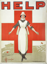 Load image into Gallery viewer, World War One recruitment poster: Help