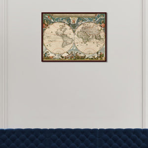 Nova et accuratissima totius terrarum orbis tabula