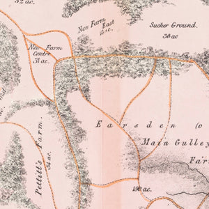 Map and Chart of Norfolk Island from Actual Survey, 1840